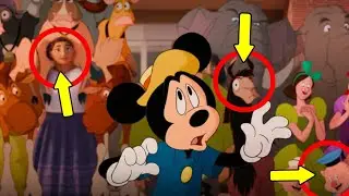 TODOS LOS PERSONAJES de DISNEY que APARECEN en ONCE UPON A STUDIO (Referencias, Cameos) 100 Años