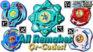 All REMAKES Qr-Codes | Все Qr-КОДЫ REMAKES - Beyblade Burst Surge