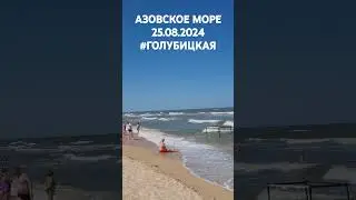 Вс, 25 авг. 2024 Кайф! #Голубицкая. Азовское море, пляж Аль Маре