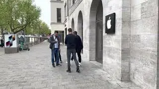 Apple Store Berlin KuDamm/ previously Jewish Owned Cafe Wien!