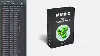 MATRIX 808 | 808 Bass Samples | 808 Sample Pack