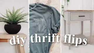 DIY THRIFT FLIP DECOR | On Budget Home Decor + Clothes