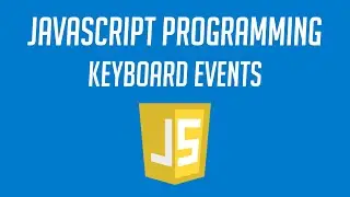 Javascript Programming: Keyboard Events