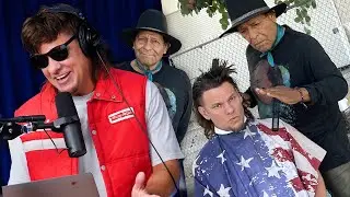 Theo Gets a Haircut From Native American