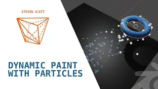 Blender Tutorial: Dynamic paint with Particles