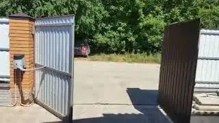 Автоматика распашных ворот Nice Hopp (umdom123.ru)