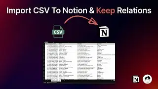 Import, transform, and use your data from a CSV into Notion