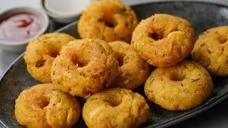 This Is The Best Potato Snacks You Can Make Quick | Aloo Donut Recipe | Potato Snacks | Potato Donut