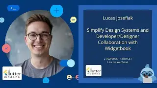 Widgetbook - Simplify Design Systems and Developer/Designer Collaboration (with Lucas Josefiak)