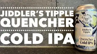 By The Horns X Jiddler's Tipple Quencher Cold IPA | Sainsbury's Craft Beer Review
