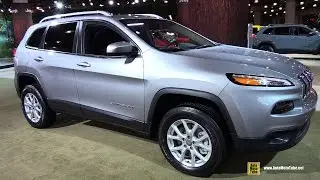 2015 Jeep Cherokee Latitude Active Drive II - Exterior and Interior Walkaround - 2015 NY Auto Show