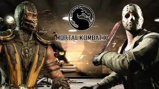 Scorpion (Hellfire) Vs Jason Intense Match (HARD)  | MKXL #mortalkombat #mkx #mkscorpion