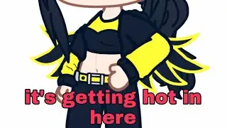 (it's getting hot in here)meme gacha life FNAF {Chris x Cassidy}