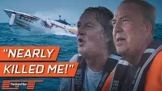 Clarkson, Hammond and May Get Lost in Dangerous Stormy Seas | The Grand Tour