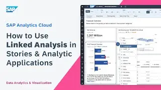 How to Use Linked Analysis in Stories and Analytic Applications: SAP Analytics Cloud