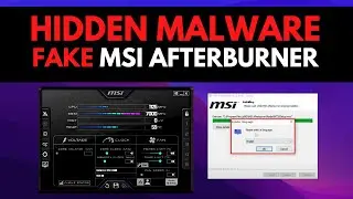 Fake MSI Afterburner with Hidden Malware