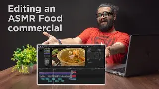 How I edit a TRENDY ASMR food commercial. My workflow!