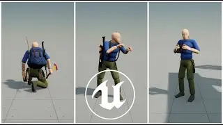 UE4 - Interaction With Advanced Locomotion System (ALS v4) - Equipment System | Version 1.4.1 Demo