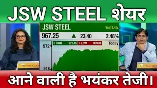 🔴JSW STEEL share letest news | JSW steel share Target tomorrow | JSW steel share anelysis