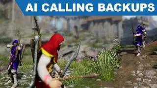 Unreal AI calling backups- UE4 Tutorials #242