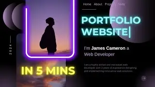 How to Create Free Portfolio Website under 5 minutes