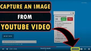 How To Capture An Image From YouTube Video | YouTube Screenshot Extension 2023 | Chrome Extension