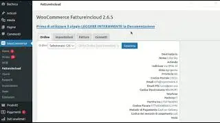 WooCommerce Fattureincloud test con ordine WooCommerce rimborsato