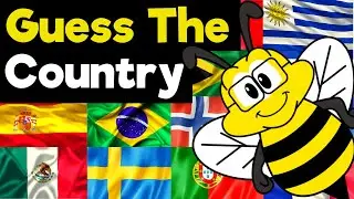 Guess The Country (AMAZING Guess The Flag Quiz) - 20 Questions & Answers - 20 Geography Fun Facts