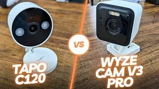 Budget Security Camera Battle: Tapo C120 Vs Wyze Cam V3 Pro