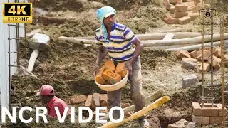 NCR Construction Worker Video| labour worker VIDEO| NO COPY RIGHT | @Becreative21