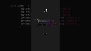 Трендовый заголовок на CSS и Javascript #frontend #javascript #css #html