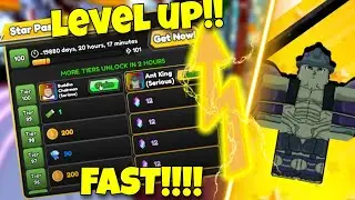 How To Level Up In The Star Pass FAST! (AFK STAR PASS METHOD)