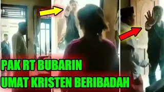 Pak RT Membubarkan Ibadah Online Satu Keluarga Kristen Di Cikarang Dalam Rumah Pemilik