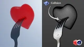 Cinema4D: Heart Collision