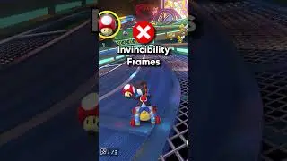 Do Mushrooms give INVINCIBILITY Frames? | Mario Kart 8 Deluxe