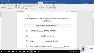 Using the Developer Tab in Word to Create Form Fields