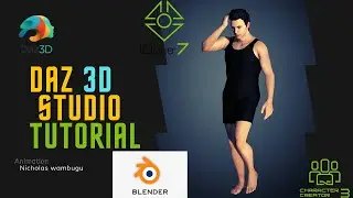 Daz studio - How to Modify and Transform a Character in Daz3d Studio
