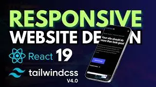 Build and Deploy Fully Responsive Landing Page: React 19 + Tailwind CSS v4