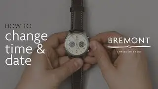 How To Set The Time And Date On Your Bremont ALT1-C Timepiece Watch - SOUND ON!