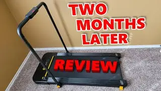 UREVO 2 in 1 Under Desk Treadmill Review!