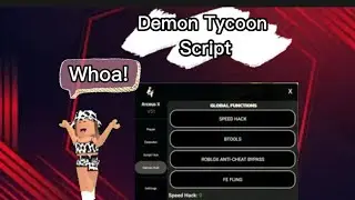 [OP] Roblox Demon Tycoon Script | Arceus X | Free Gamepass | Inf Money | Auto Farm | S.P.D.M