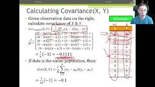 Covariance and Correlation - 03 - Covariance Calculation Examples (Part 1/1)