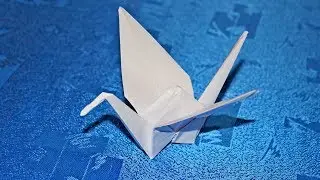 How To Make a Origami Paper Crane