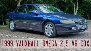 1999 Vauxhall Omega CDX 2.5 V6 goes for a drive