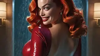 I Asked AI What If Margot Robbie Was Jessica Rabbit | AI Cosplay