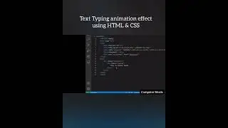 Loading Animation in CSS 