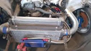 Bmw e36 swap Mercedes M104 engine 😁