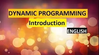 What Is Dynamic Programming and How To Use It  || English || By Studies Studio