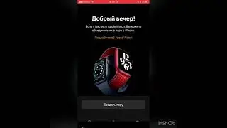 Ошибка создания пары Apple Watch с IPhone .Не обновляет .Кто сталкивался с такой проблемой?