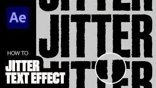 Jitter/Wiggle Effect on Your Graphics (After Effects Tutorial)